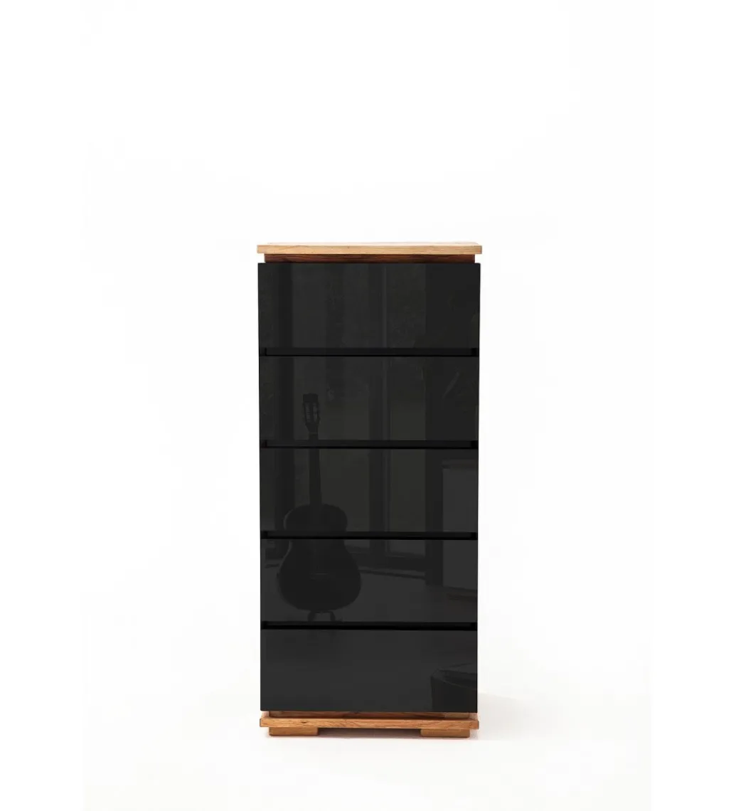 Komoda CHIARO 50 cm czarna*MCA Online