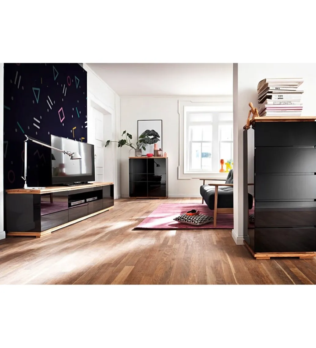 Komoda CHIARO 50 cm czarna*MCA Online