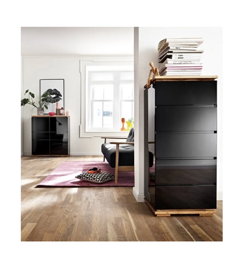 Komoda CHIARO 50 cm czarna*MCA Online