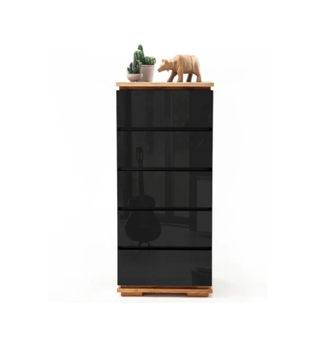 Komoda CHIARO 50 cm czarna*MCA Online