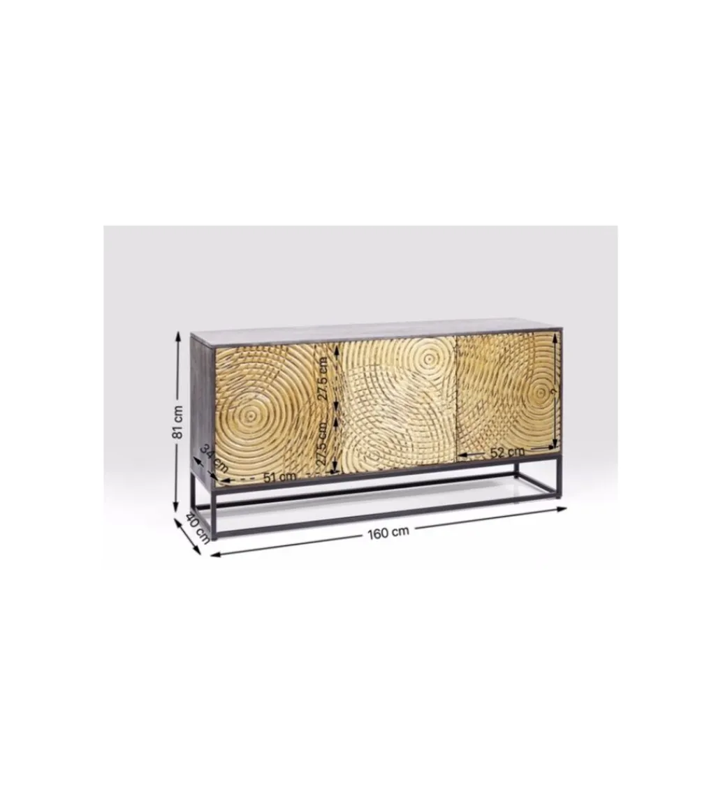 Komoda CIRCULO 160 cm drewno mango*KARE Outlet