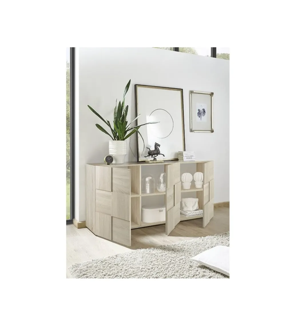 Komoda 181 Cm W Kolorze Dąb Sonoma*MCA Linia Włoska Online