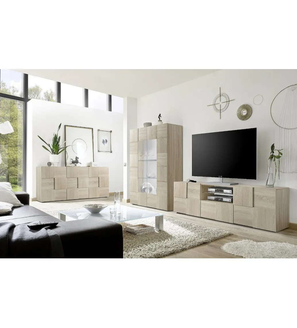 Komoda 181 Cm W Kolorze Dąb Sonoma*MCA Linia Włoska Online