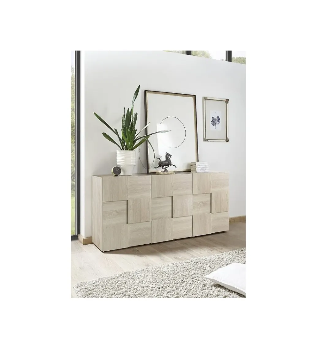 Komoda 181 Cm W Kolorze Dąb Sonoma*MCA Linia Włoska Online