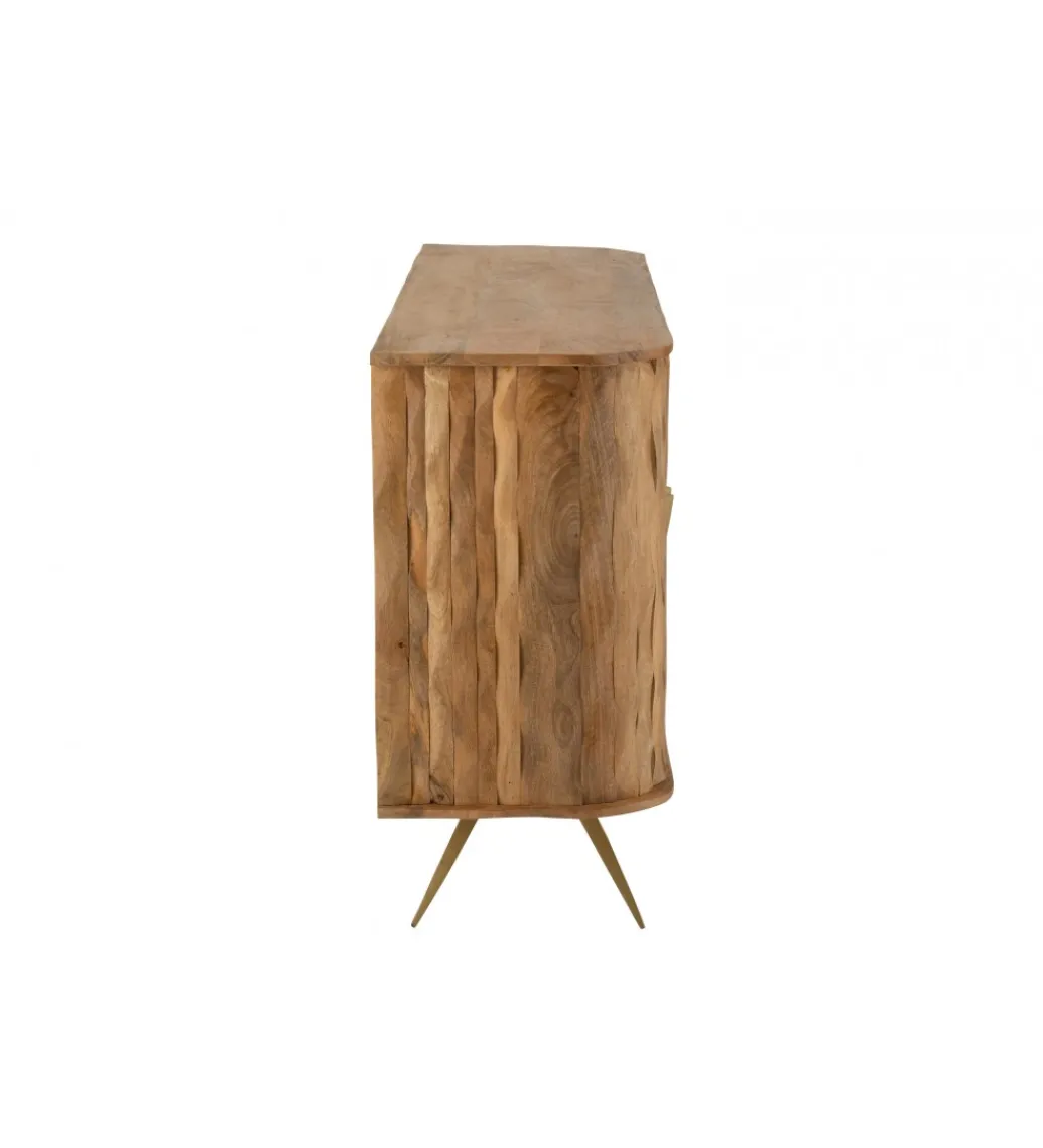 Komoda CURVE 152 cm naturalna*J-Line Outlet