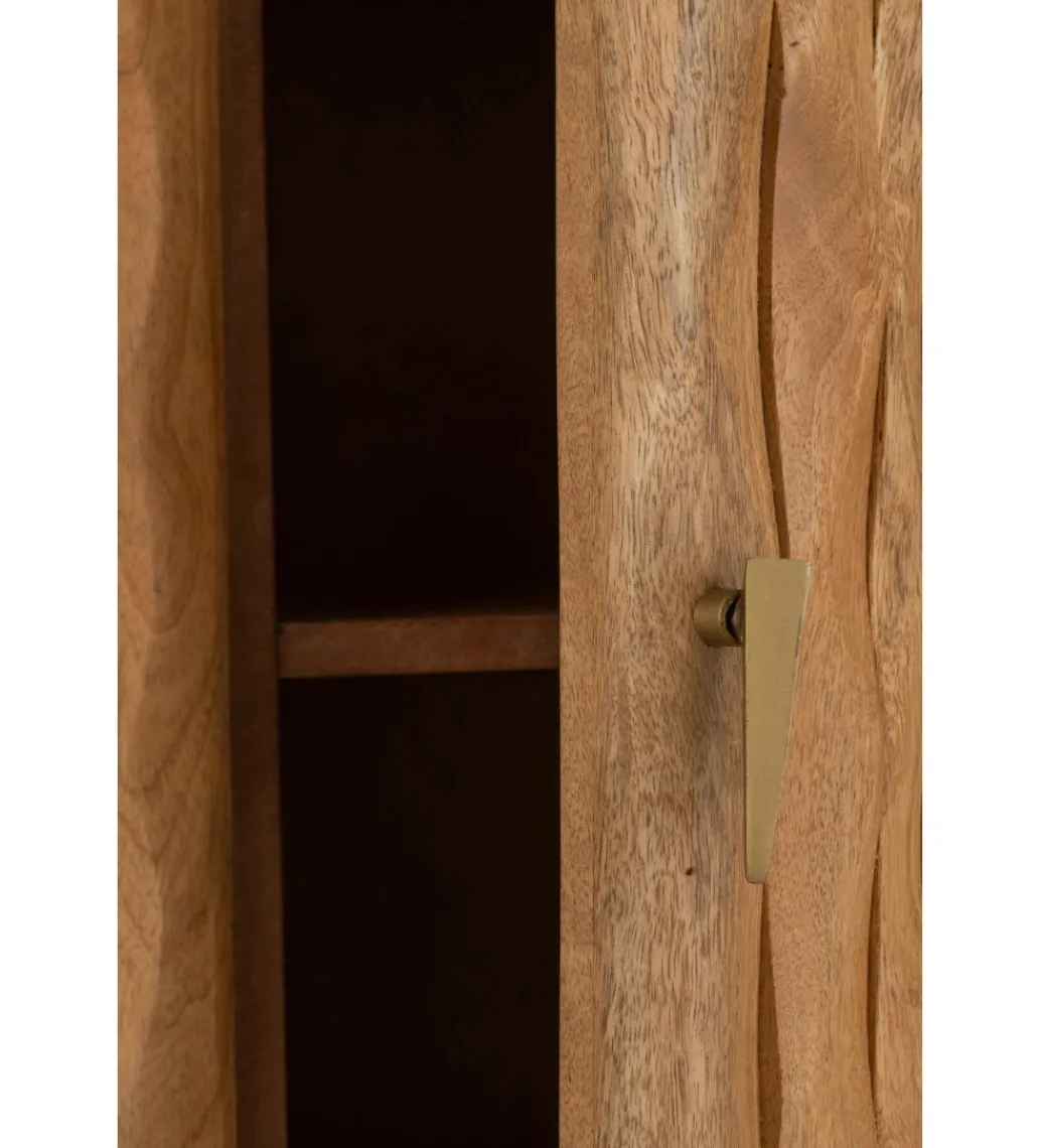 Komoda CURVE 152 cm naturalna*J-Line Outlet