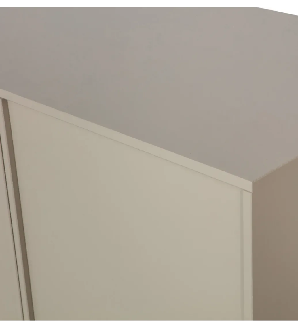 Komoda DAILY 50 x 100 cm drewno sosny szare*WOOOD Outlet