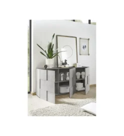 Komoda DAMA 181 Cm w optyce betonu*MCA Linia Włoska Discount