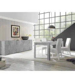 Komoda DAMA 241 Cm W Optyce Betonu*MCA Linia Włoska Outlet