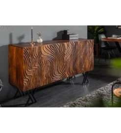 Komoda DAVIDE Scorpion Fluid 160 Cm drewno mango*Invicta Interior Outlet