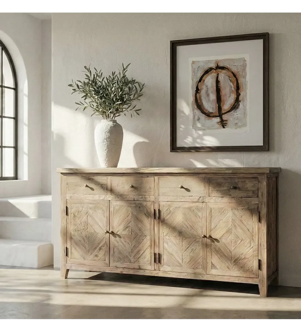 Komoda DEPINO 180 cm drewno sosny*Zona-Design