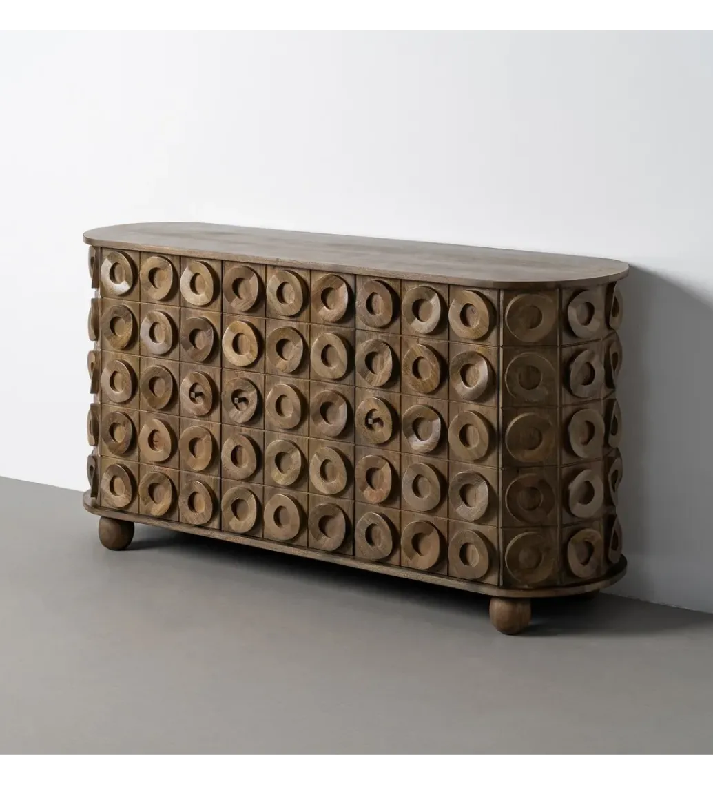 Komoda DERACENO 147 cm drewno mango*Zona-Design Outlet