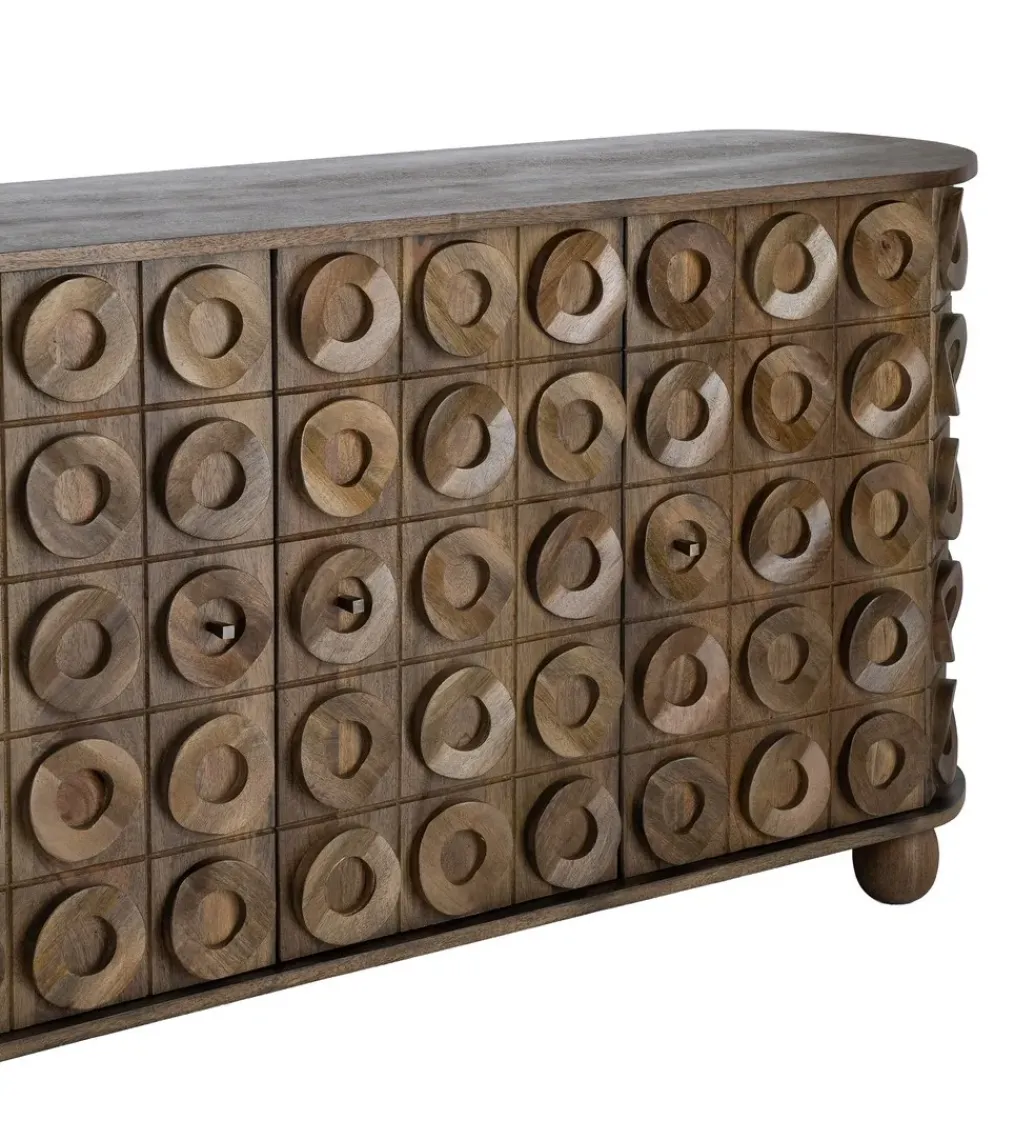 Komoda DERACENO 147 cm drewno mango*Zona-Design Outlet