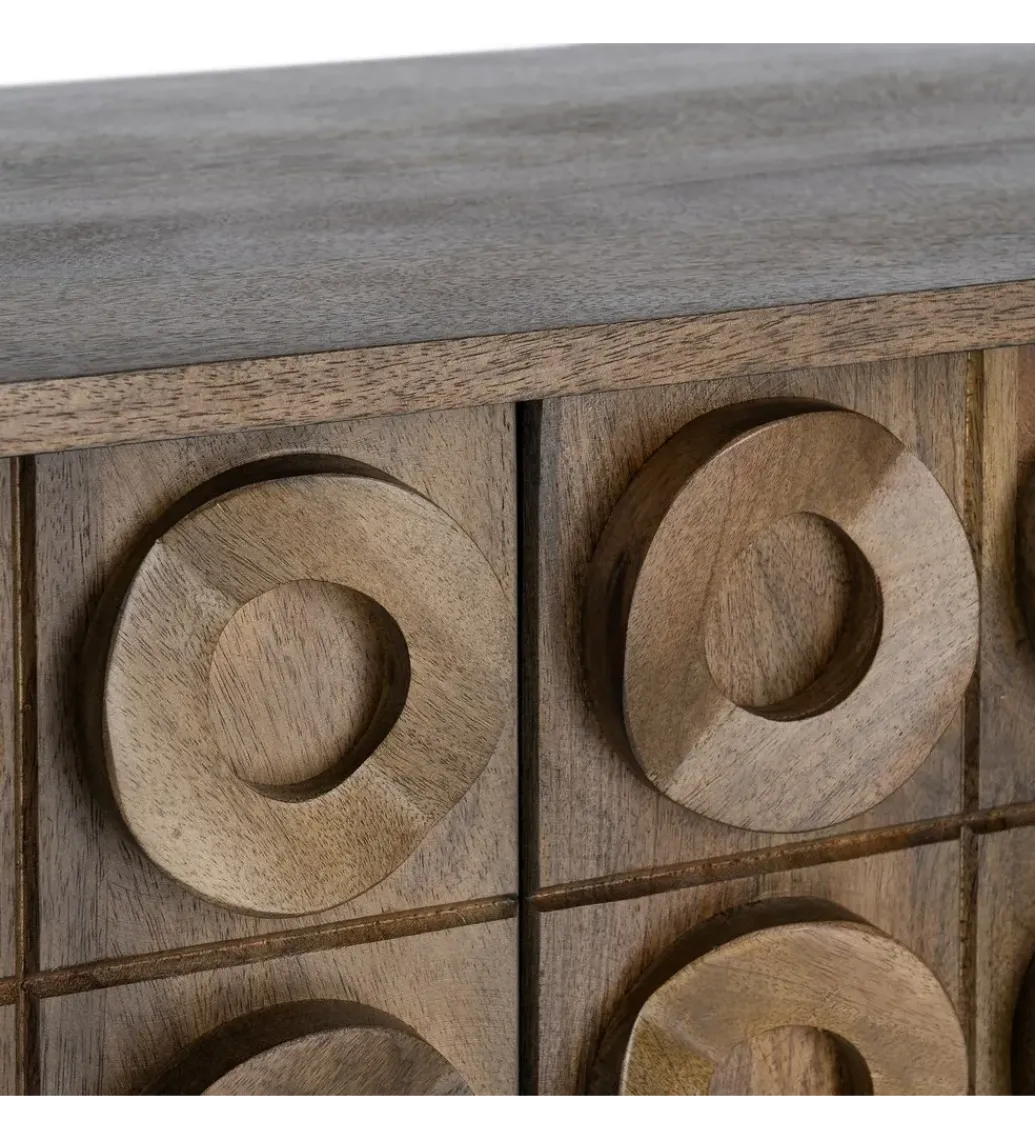 Komoda DERACENO 147 cm drewno mango*Zona-Design Outlet
