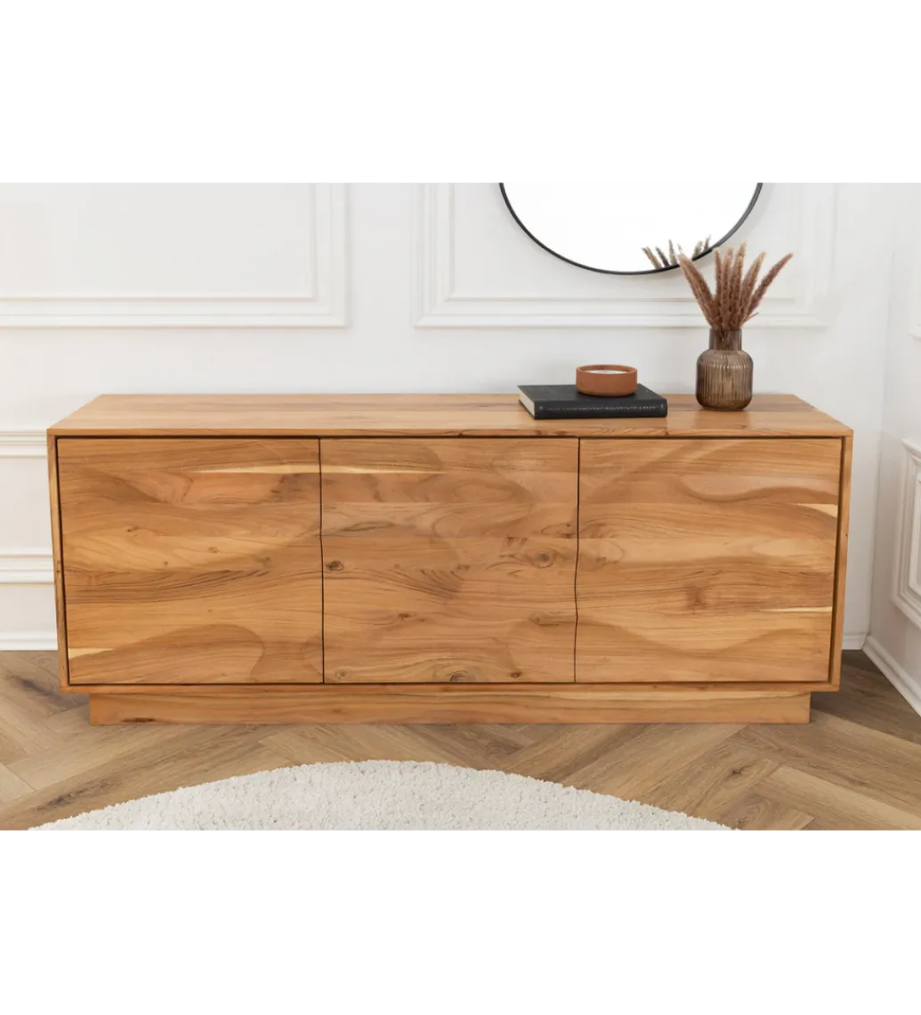 Komoda DESERT 160 cm drewno akacja naturalna*Invicta Interior - przedsprzedaż Hot