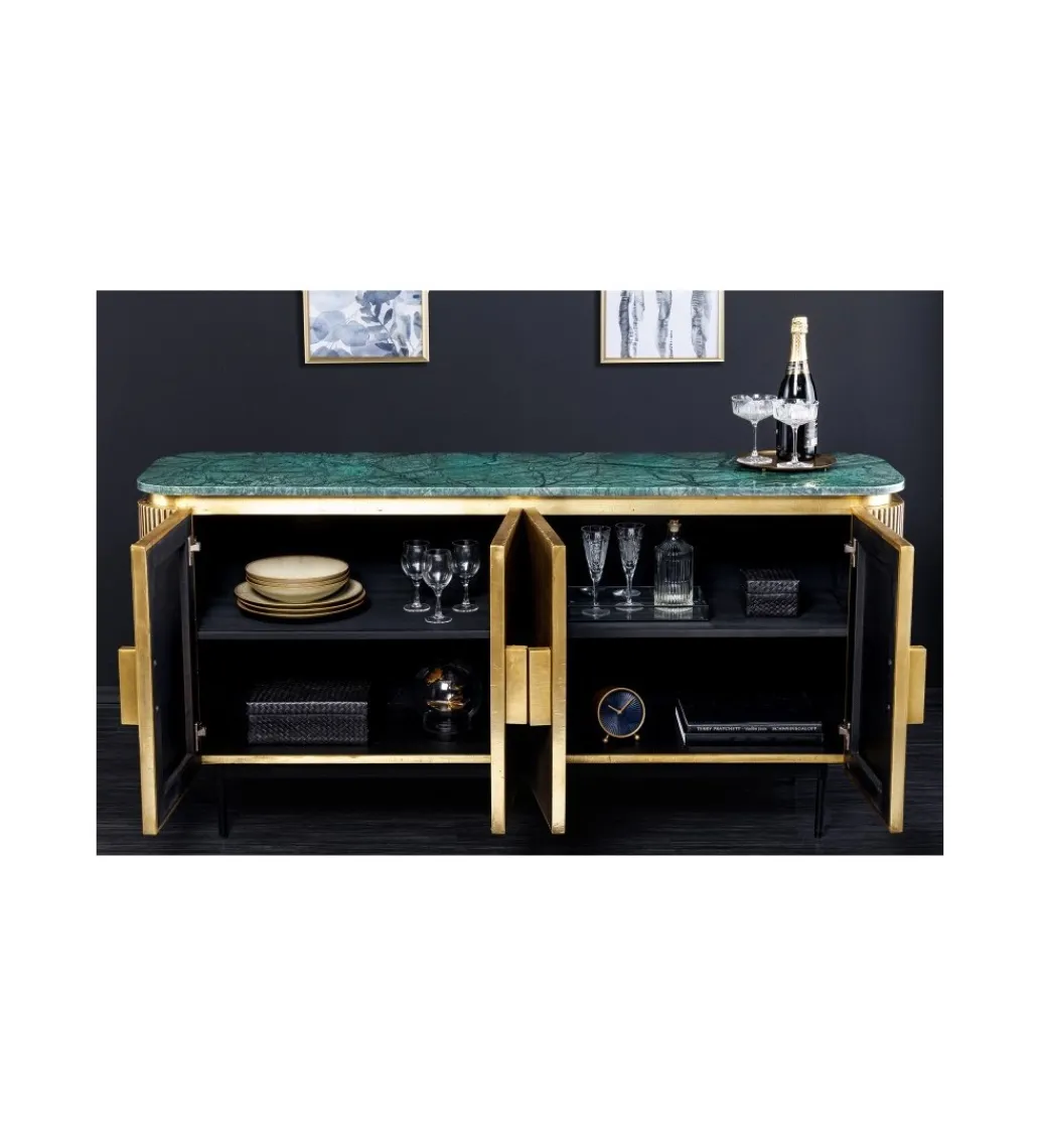 Komoda DIAMENTE 160 cm złota*Invicta Interior - przedsprzedaż Clearance