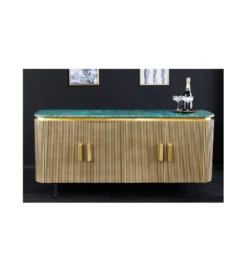 Komoda DIAMENTE 160 cm złota*Invicta Interior - przedsprzedaż Clearance