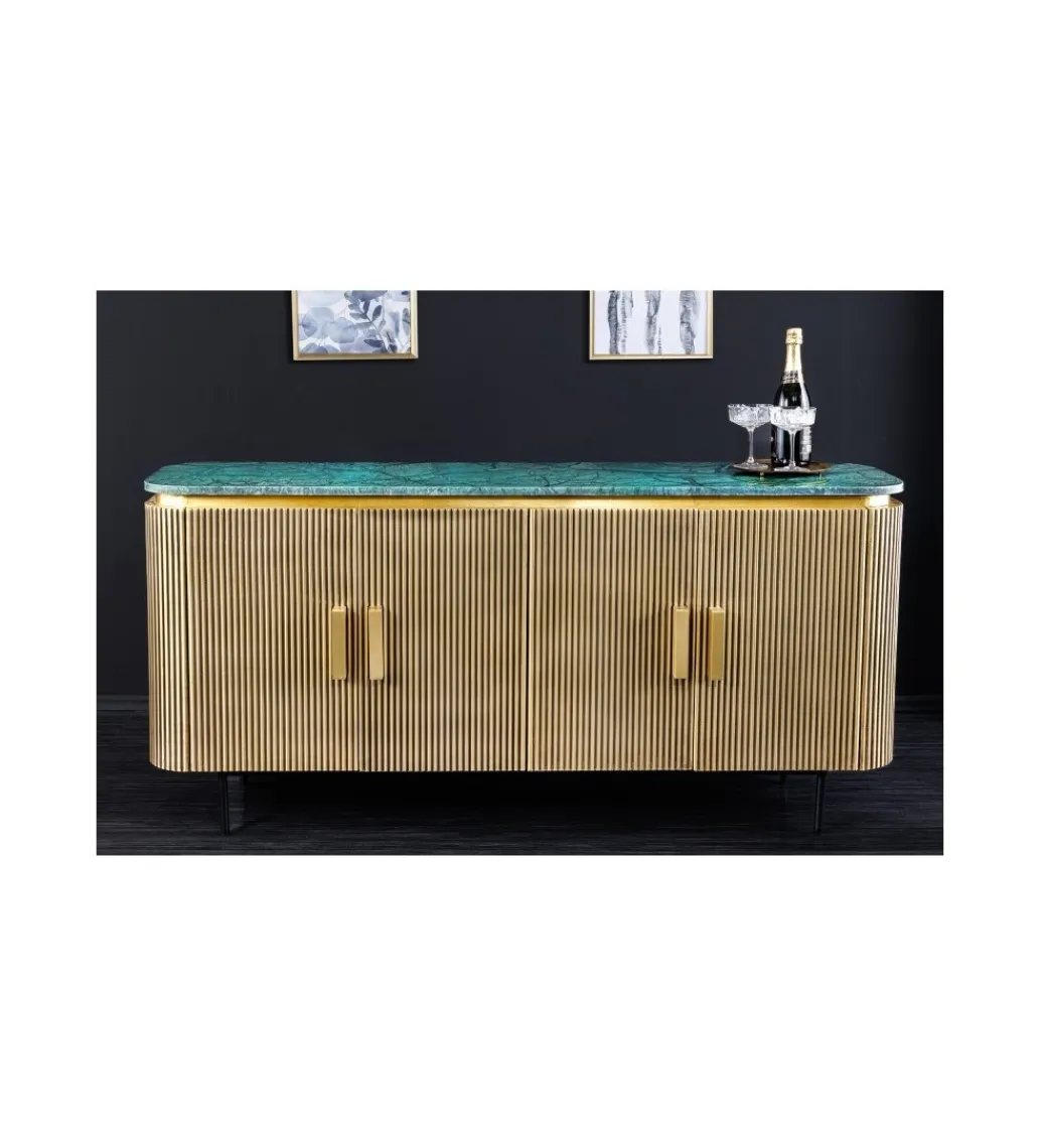 Komoda DIAMENTE 160 cm złota*Invicta Interior - przedsprzedaż Clearance