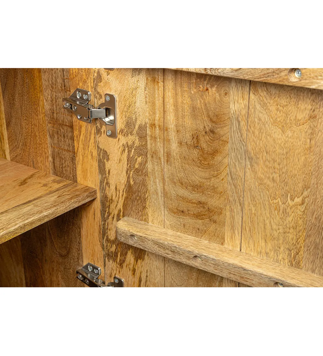 Komoda DORRATO 120 cm drewno biały*Invicta Interior Discount