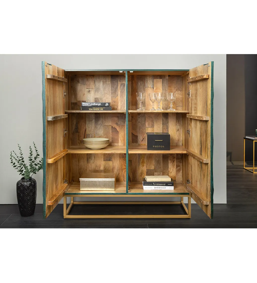 Komoda DORRATO 120 cm drewno biały*Invicta Interior Discount