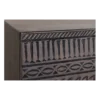 Komoda 3D TRIBAL 120 cm drewno mango ciemny brąz*Invicta Interior - przedsprzedaż Clearance