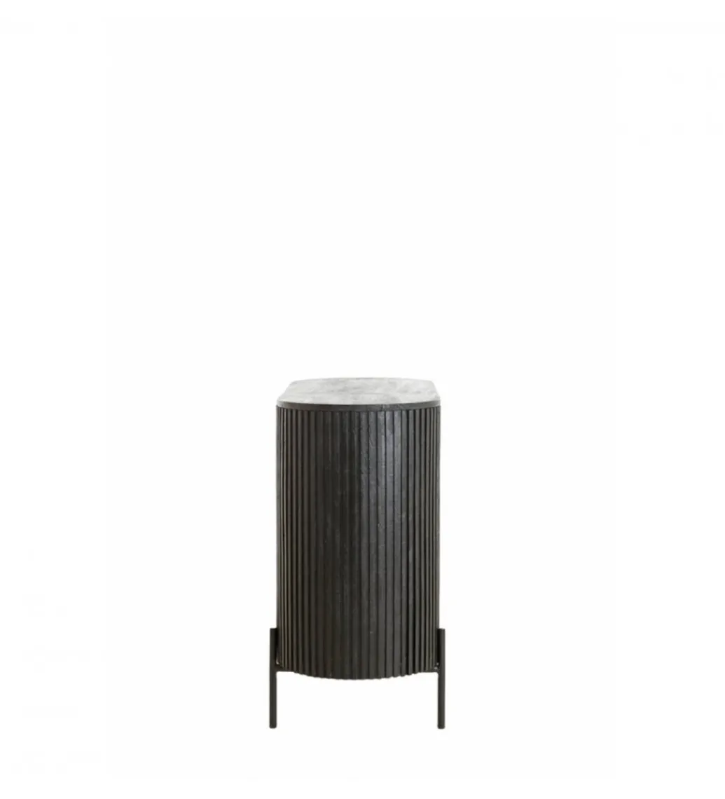 Komoda DUMOSI 100 cm czarna*L&L Online