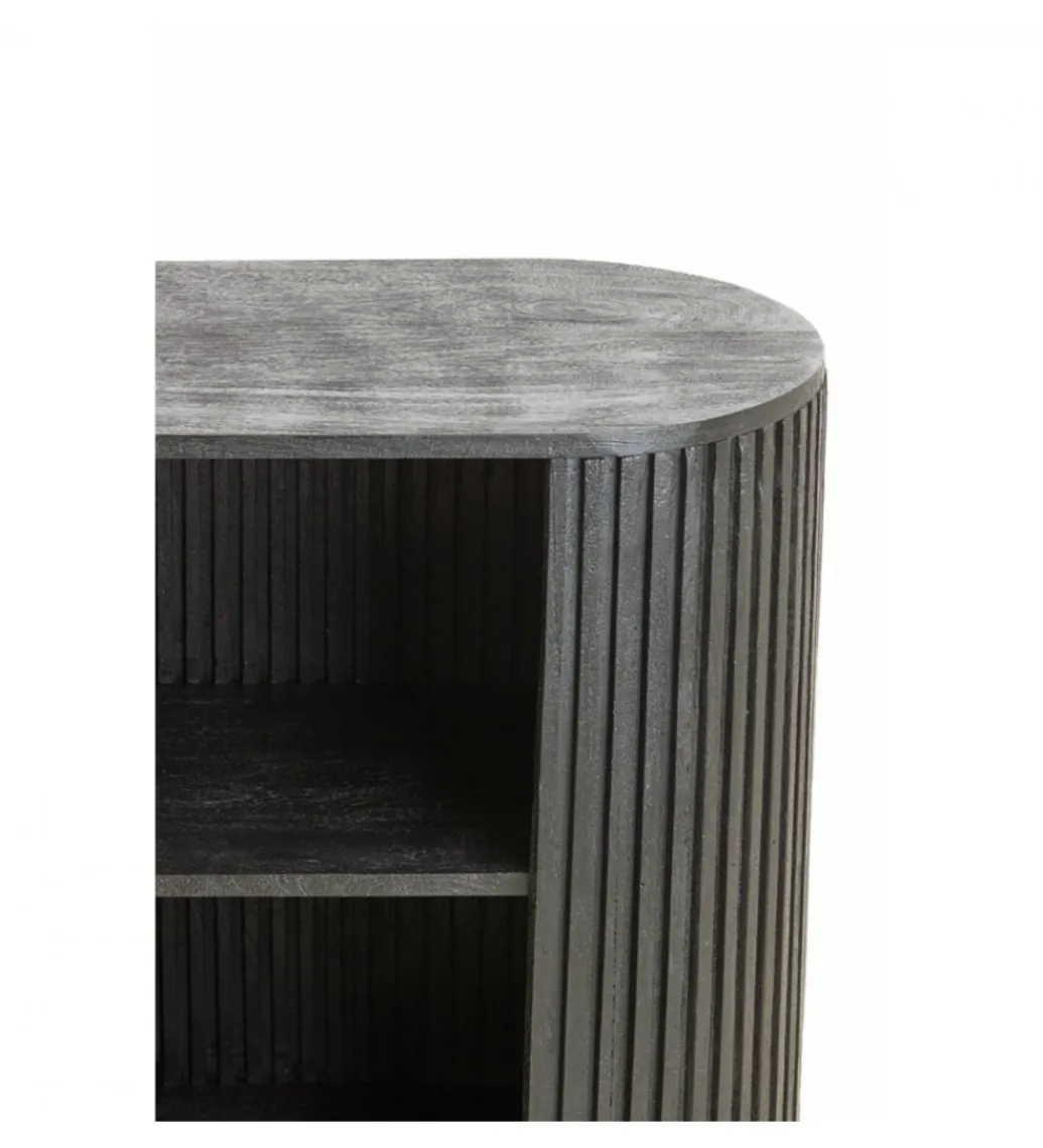 Komoda DUMOSI 100 cm czarna*L&L Online