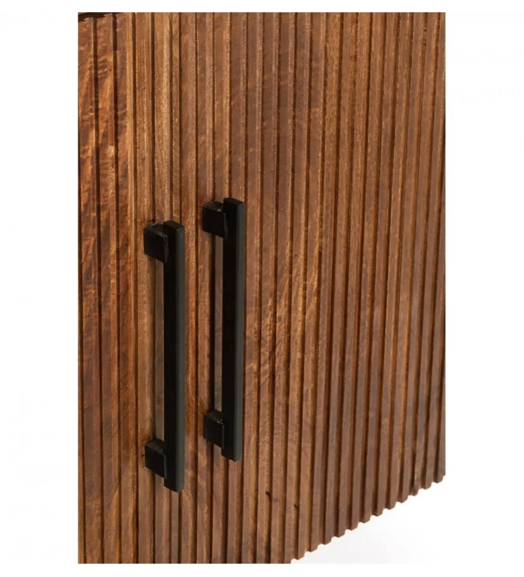 Komoda DUMOSI 140 cm naturalna brązowa*L&L Hot