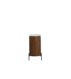 Komoda DUMOSI 100 cm naturalna brązowa*L&L Clearance
