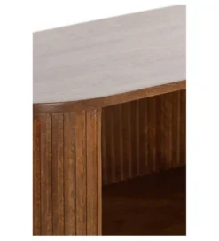 Komoda DUMOSI 100 cm naturalna brązowa*L&L Clearance
