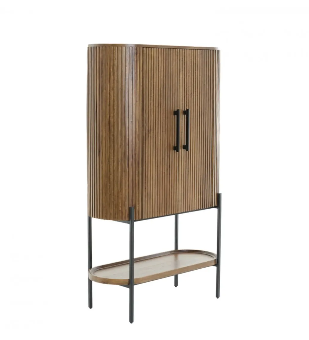 Komoda DUMOSI 165 cm naturalne brązowy*L&L Hot