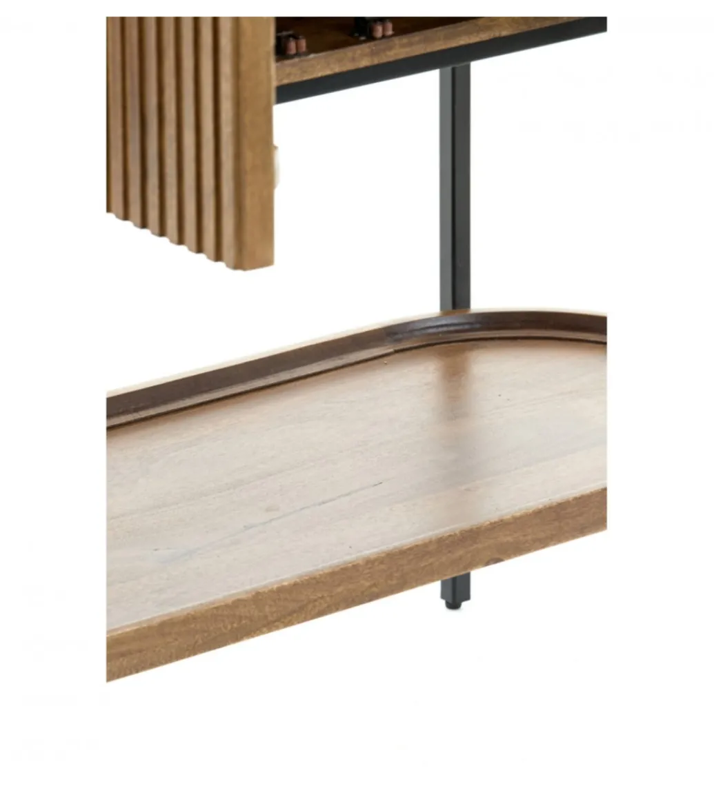 Komoda DUMOSI 165 cm naturalne brązowy*L&L Hot