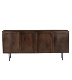 Komoda ELANI 180 cm drewno mango brązowa*LF-Design Discount