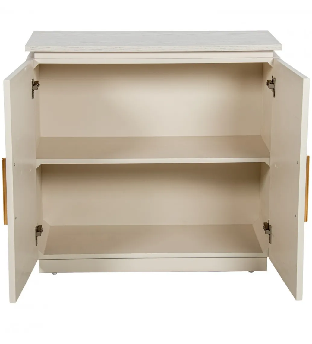 Komoda ENTARDA 80 cm beżowa*Exclusivas Discount