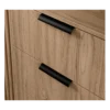 Komoda ENTSIAN 150 cm w optyce dąb artisan*ELTAP Discount