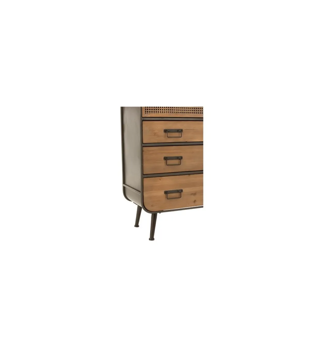 Komoda EPOKA 180 cm w kolorze naturalnym*J-Line
