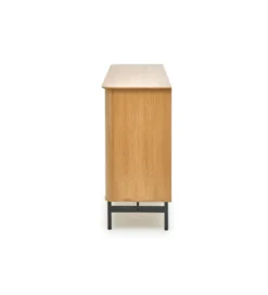 Komoda ESPERO 184 cm dąb sękaty w kolorze bianco*Halmar New