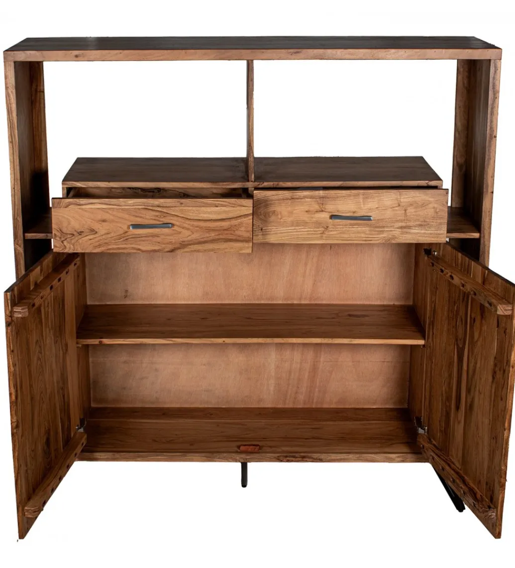 Komoda ESTARNA 150 cm drewno akacja*Exclusivas Best