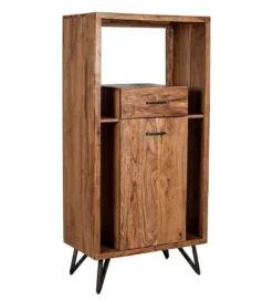 Komoda ESTARNA 150 x 72 cm drewno akacja*Exclusivas Discount