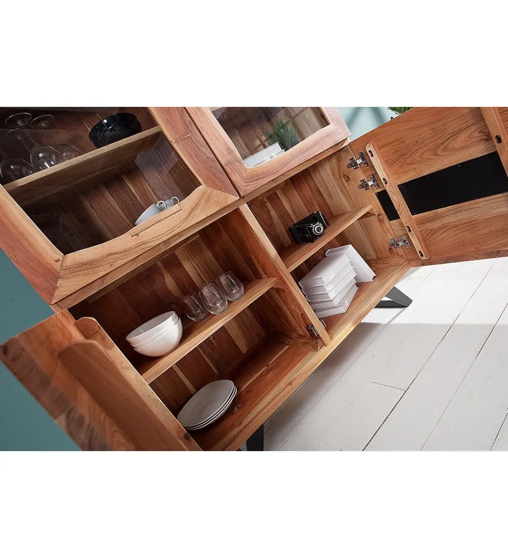 Komoda EUFRAT Amazonas 140 cm drewno akacja*Invicta Interior