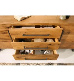 Komoda FACTORY Thor 200 cm drewno dziki dąb*Invicta Interior Outlet