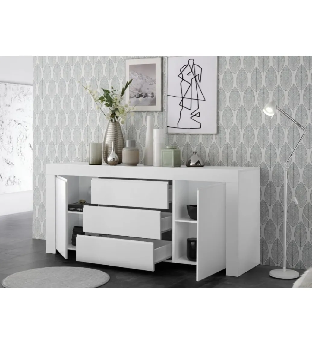 Komoda FIRENZE 184 cm biała*MCA Linia Włoska New