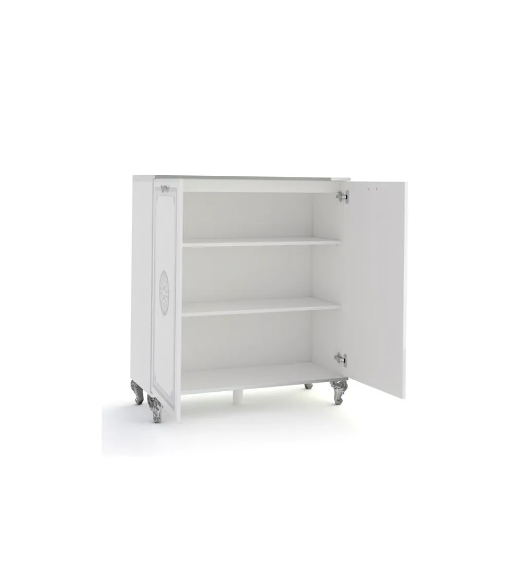 Komoda GENUA CONTEMPOR 100 cm biała*MCA Linia Włoska New