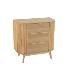 Komoda GEZA 80 cm naturalna*J-Line Outlet