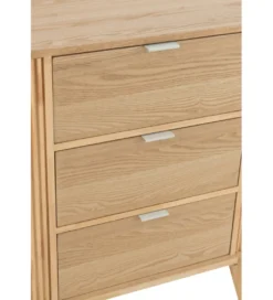 Komoda GEZA 80 cm naturalna*J-Line Outlet