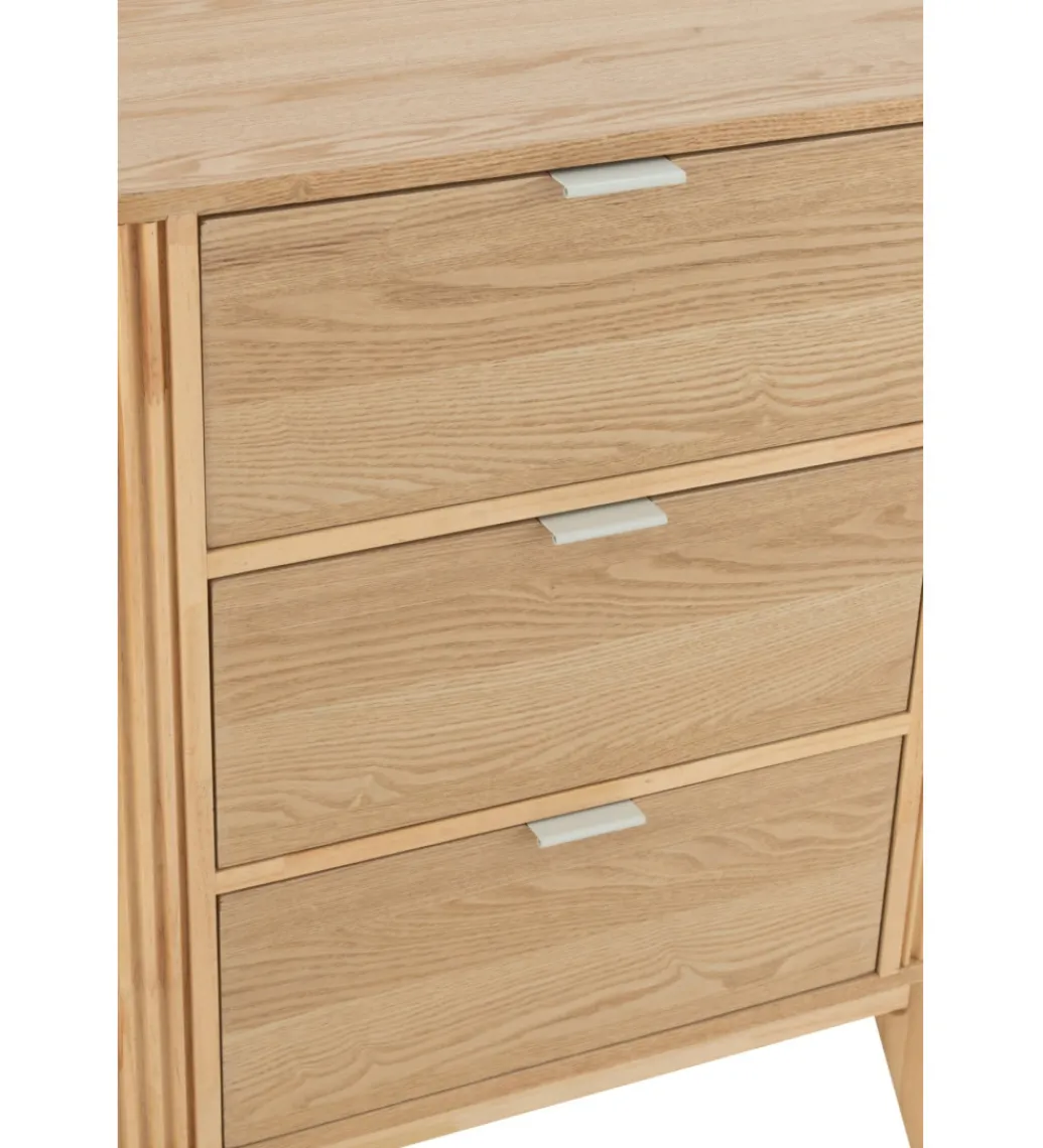 Komoda GEZA 80 cm naturalna*J-Line Outlet