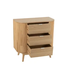 Komoda GEZA 80 cm naturalna*J-Line Outlet