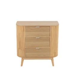 Komoda GEZA 80 cm naturalna*J-Line Outlet