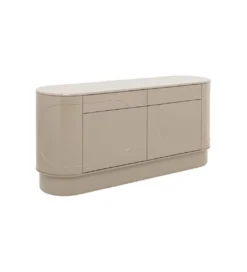 Komoda GLOSSY 160 x 76 cm taupe*KARE Discount