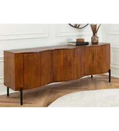 Komoda GRANDEUR 180 cm drewno mango brązowa*Invicta Interior - przedsprzedaż New